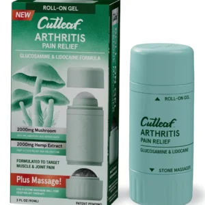 Arthritis Glucosamine and Lidocaine Cutleaf Mushroom Hemp Roll On 2000mg