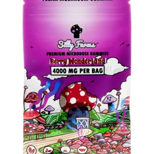 Berry Wonderland Silly Farms Vegan Mushroom Gummies 4000MG