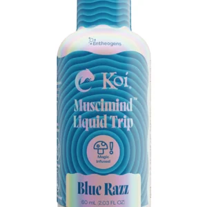 Blue Razz Koi Muscimind Infused Liquid Trip Shot 60ml