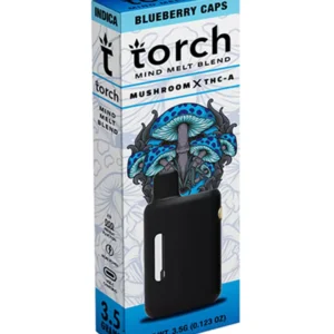 Blueberry Caps Torch Mind Melt Mushroom x THC-A Blend Vape 3.5G