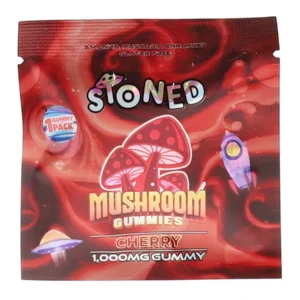 Cherry Stoned Amanita Muscaria Mushroom Gummies 1000MG