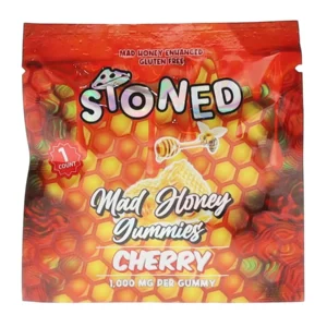 Cherry Stoned Mad Honey Gummies 1000MG 1ct