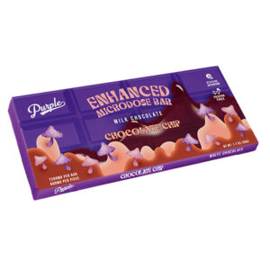 Purple Mushroom Enhanced Microdose Bar – Chocolate Chip