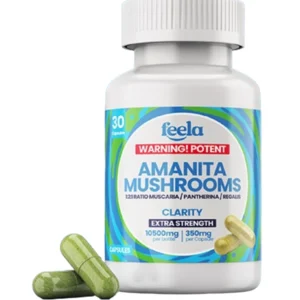 Clarity Feela 1:2:1 Ratio Amanita Mushroom Capsules 10500mg