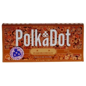 Dulce De Leche PolkaDot Mushroom Belgian Milk Chocolate 250mg