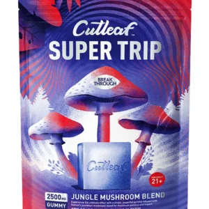 Grape Cherry Cutleaf Super Trip Jungle Mushroom Blend Gummies 2500MG