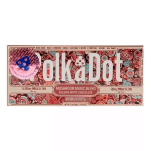 Horchata PolkaDot Mushroom Belgian White Chocolate 500mg