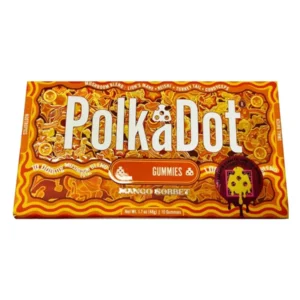 Mango Sorbet PolkaDot Belgian Shroom Blend Gummies 4G