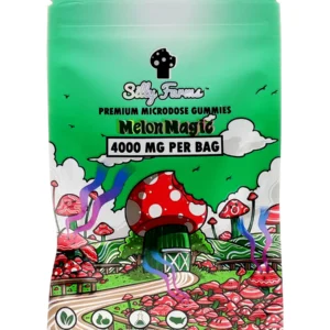 Melon Silly Farms Vegan Mushroom Gummies 4000MG