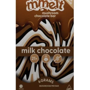 Milk Chocolate Mmelt Mushroom Chocolate Bar 6G