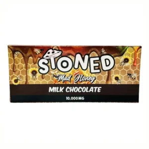 Milk Chocolate Stoned Mad Honey Chocolate 10000MG