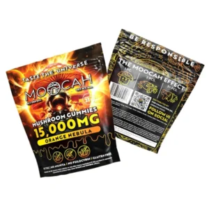 Orange Nebula Moocah Mushroom Gummies 15.000MG 5ct