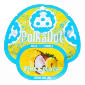 Pina Colada Polkadot Vegan Gummies 4G