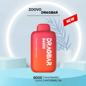 ZOOVOO DRAGBAR RASPBERRY WATERMELON – 6000 PUFFS