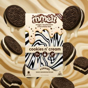 Mmelt Cookies N’ Cream Mushroom Chocolate – 6G