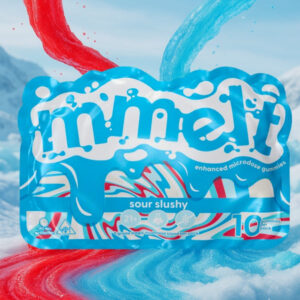 Mmelt Sour Slushy Mushroom Gummies – 10 Ct