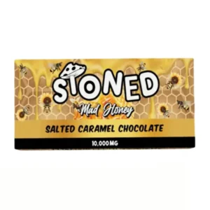 Salted Caramel Chocolate Stoned Mad Honey Chocolate 10000MG