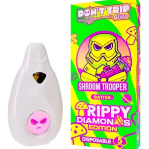 Shroom Trooper Dozo Don’t Trip Trippy Diamonds Disposable 5G
