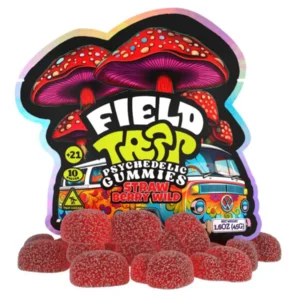 Straw Berry Wild Field Trip Psychedelic Mushroom Gummies