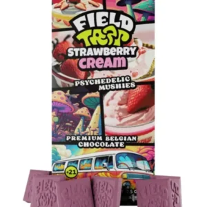 Strawberry Cream Field Trip Mushies Premium Belgian Chocolate