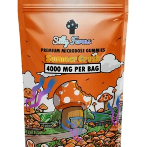 Summer Crush Silly Farms Vegan Mushroom Gummies 4000MG