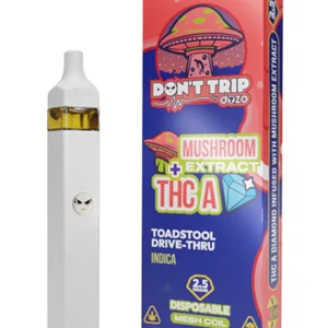Toadstool Drive-Thru Dozo Mushroom Extract + THC-A Disposable 2.5G