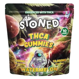 Watermelon Stoned THC-A Gummies 10000MG