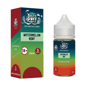 Watermelon Mint – Sub-Ohm Nicotine Salt E-liquid