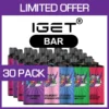 IGET BAR – 3500 PUFFS – 30 PACK