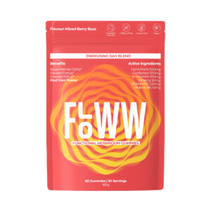 Floww Cordyceps & Lions Mane Mushroom Gummies – Day Blend