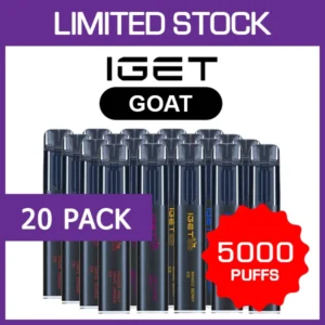 IGET GOAT – 5000 PUFFS – 20 PACK