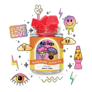 Psy Macrodose Mushroom Gummies – Groovy