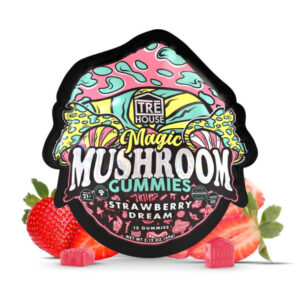 TreHouse Strawberry Dream Magic Mushroom Gummies