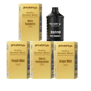 Salty GOLD Bar Pre-filled Pods 15mg/mL