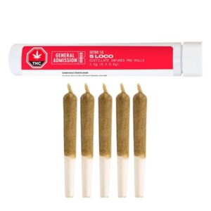 5 LOCO DISTILLATE INFUSED PRE-ROLLS